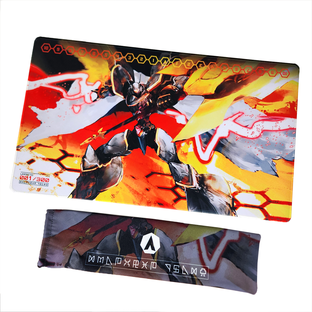 Draconic Blade Playmat for TCG card games.