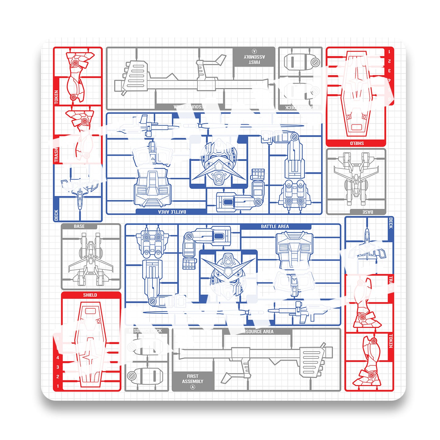 First Assembly 2 Player Premium Playmat