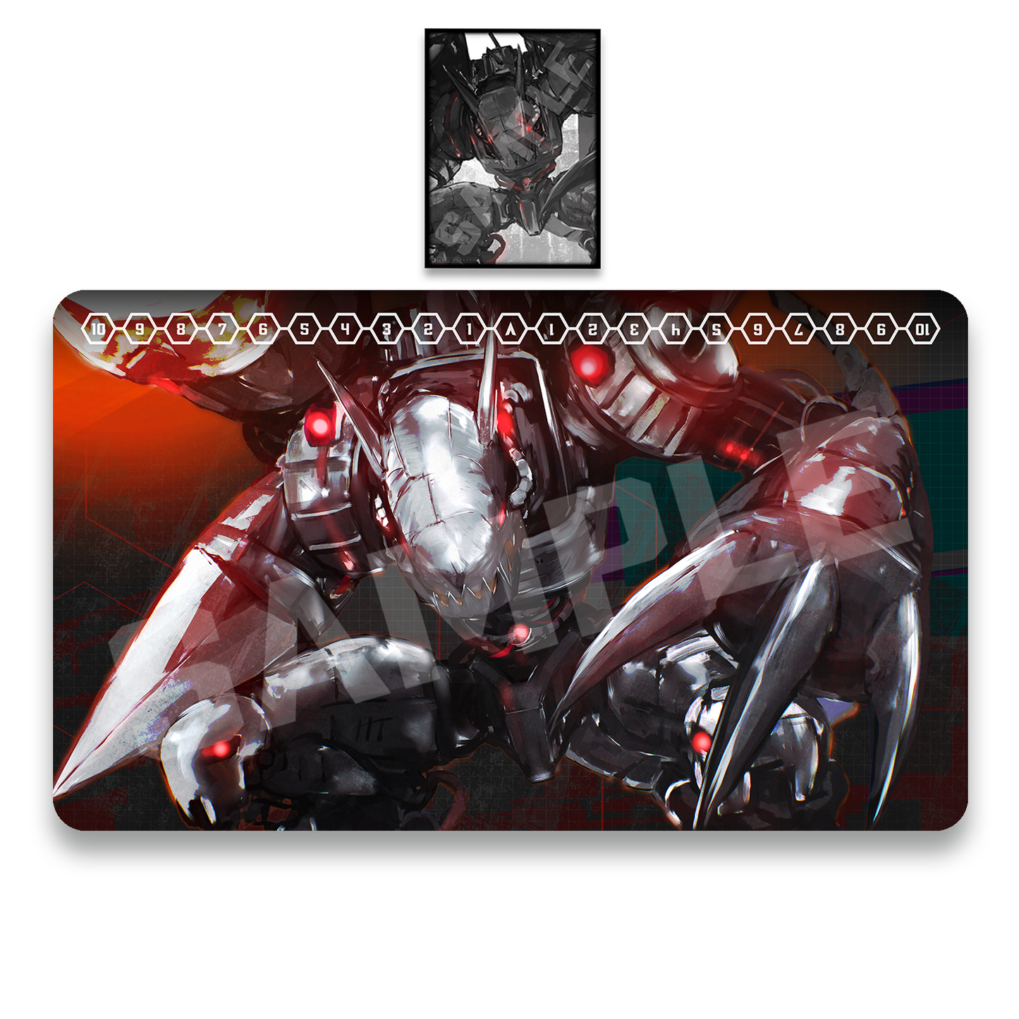 Mega Machine 1-Player Playmat and Sleeves Bundle Promotion