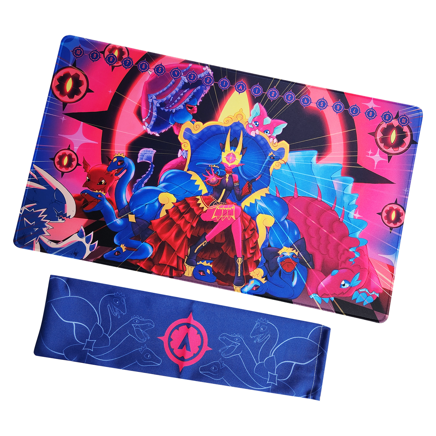 Petrifying Gaze Playmat with Playmat Bag