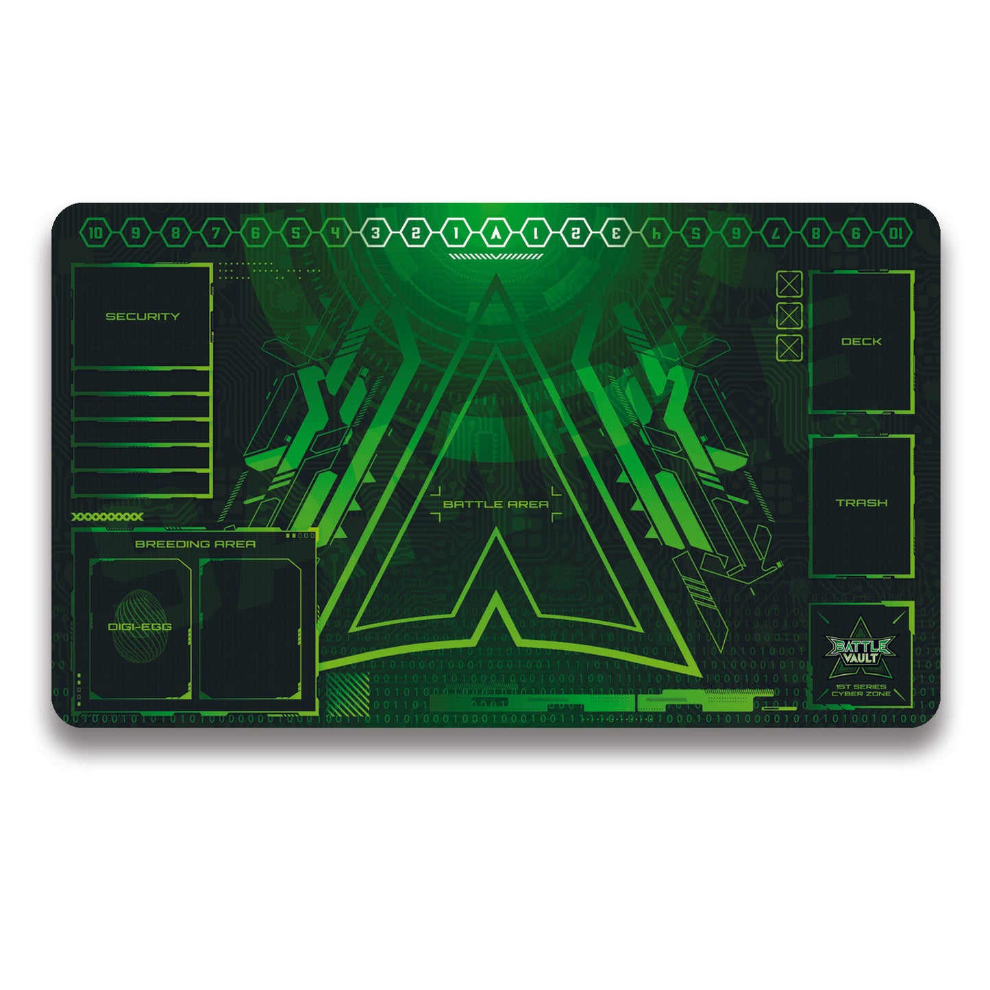 BATTLE VAULT 1st Series - Cyber Zone 1-Player Premium Playmat