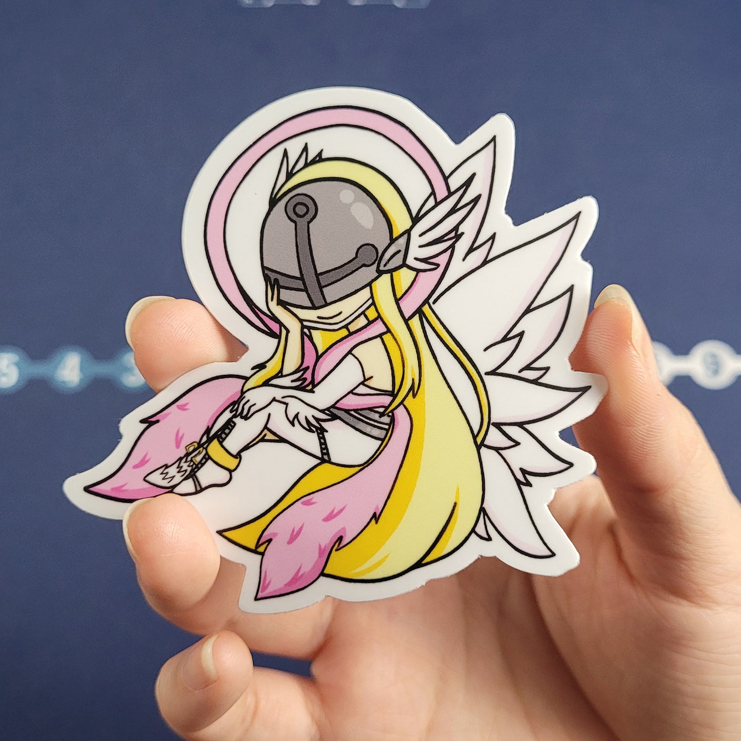 An angel-themed TCG card game sticker, ideal for collectors in Toronto and USA.