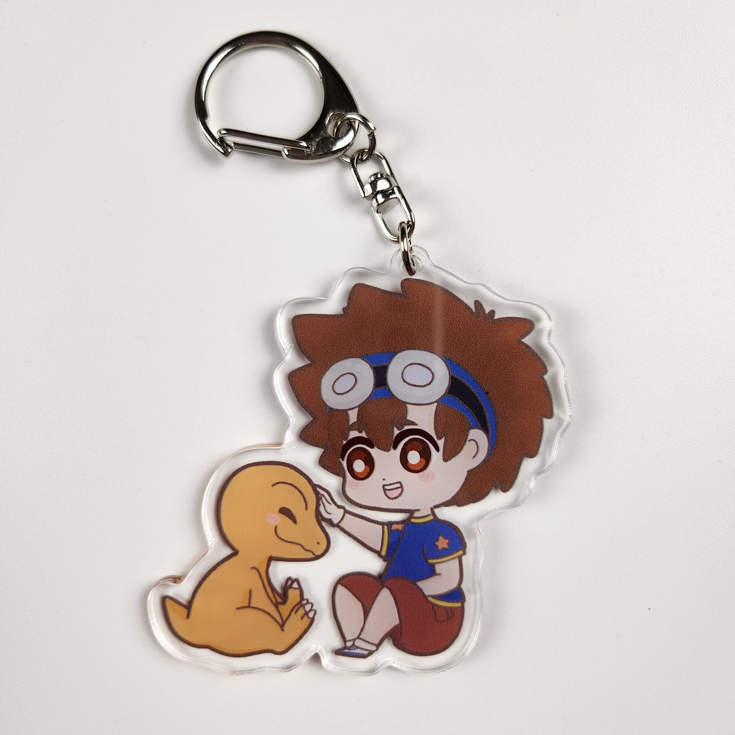 Partners of Courage keychain for TCG collectors.