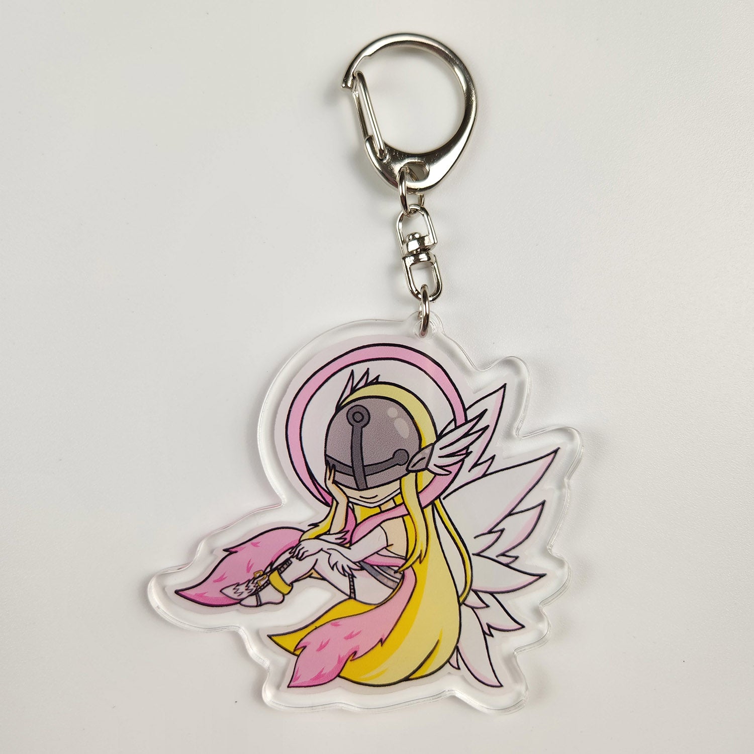 Angel's Dream keychain for TCG card game.