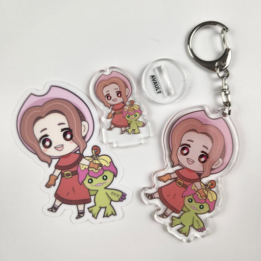 Partners of Sincerity Bundle Pack with Sticker, Keychain and Memory Marker.