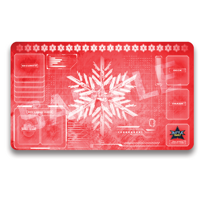 Red Snowflake Winter Collection TCG card game accessory