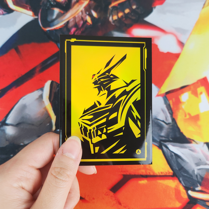 Holographic sleeves for TCG card game collectors. 