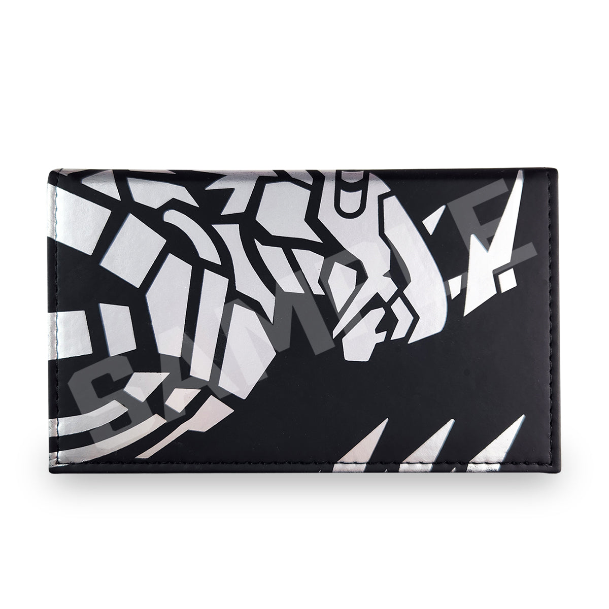 Onyx Burst Deckbox with silver foil artwork.