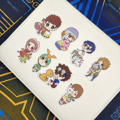 Collect them all sticker to complete the whole premium set