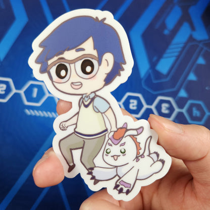 Premium quality matte stickers for anime fans