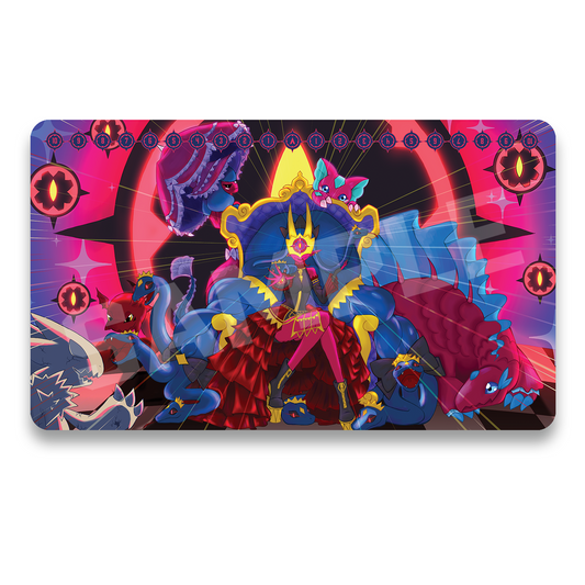 Petrifying Gaze 1-Player Playmat made of premium rubber.