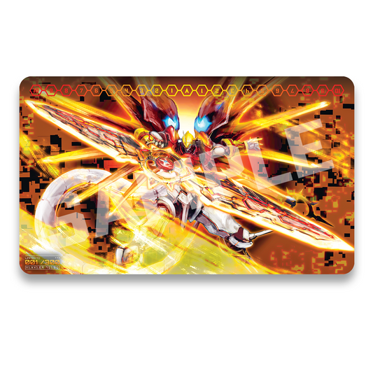 Radiant Blaze 1-Player Playmat for TCG card game players.