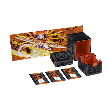 Deck box includes full inner artwork, dice tray and dividers.