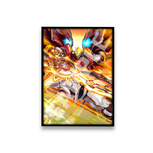Radiant Blaze 60 pc standard size sleeves.
