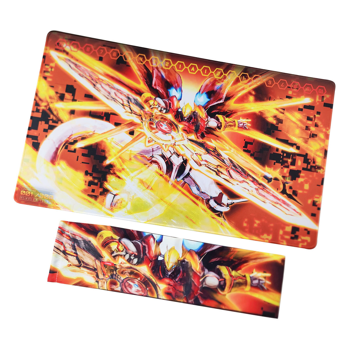 Playmat with playmat bag. 