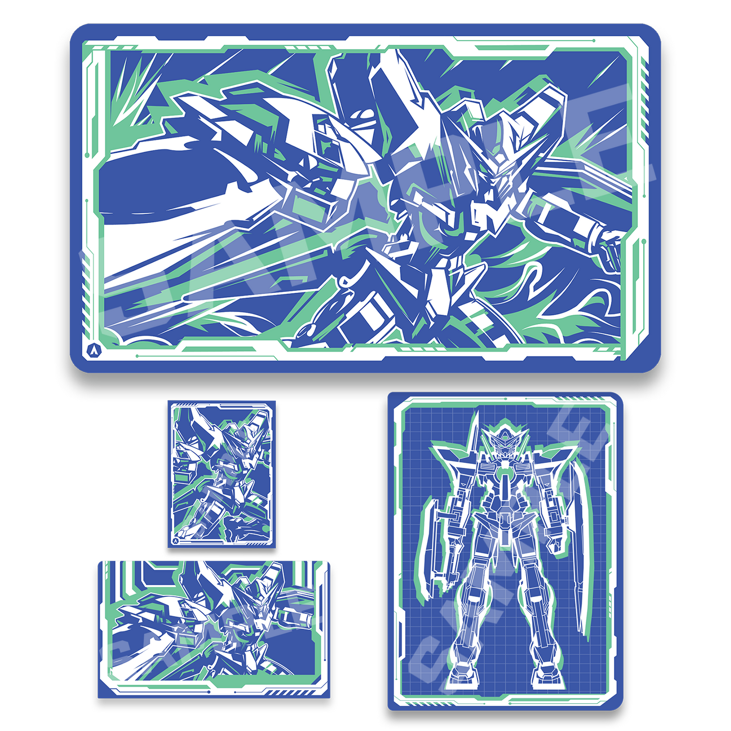 Seventh Slash Collection includes playmat, deck box, sleeves and binder.