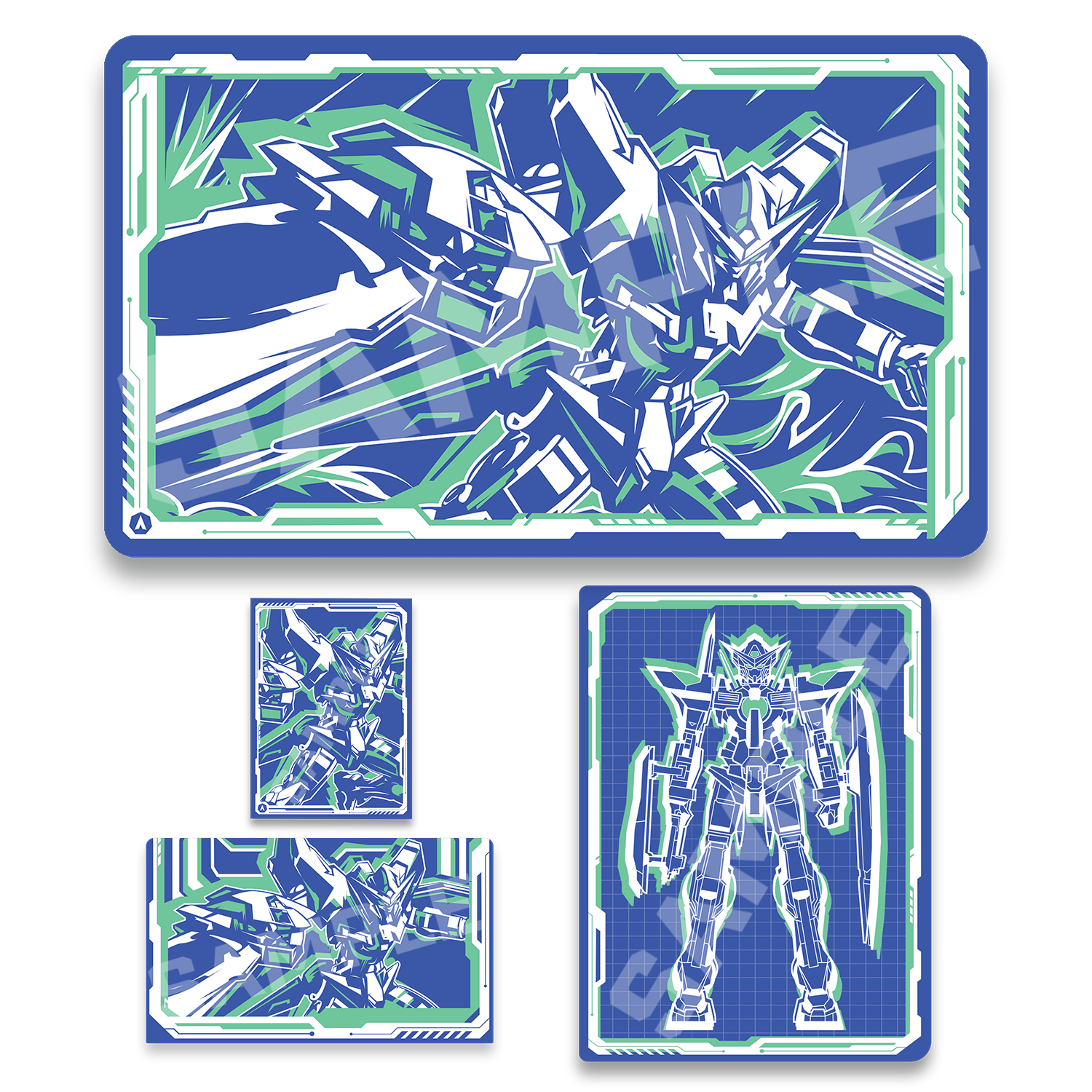 Seventh Slash Collection includes playmat, deck box, sleeves and binder.