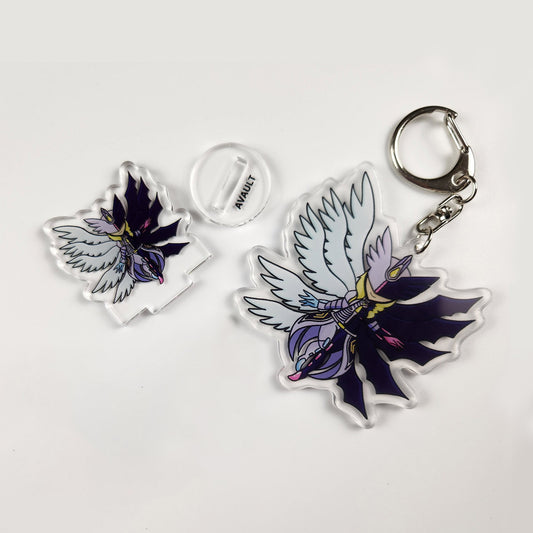 Space Time Angel Bundle with Acrylic Memory Marker and Acrylic Keychain.