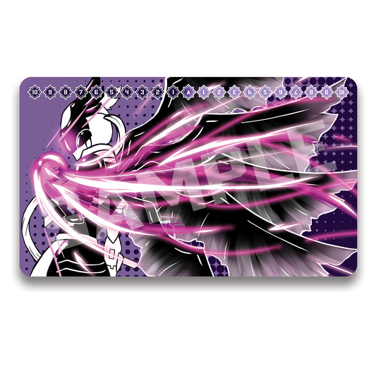 Space Time Angel Dark 1 Player Playmat