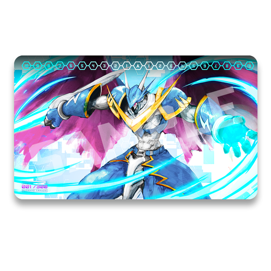 Serialized 1-Player Playmat only up to 300