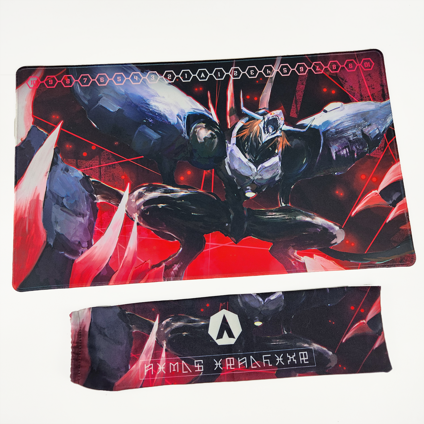 Viral Invasion Premium Playmat and fabric playmat bag.