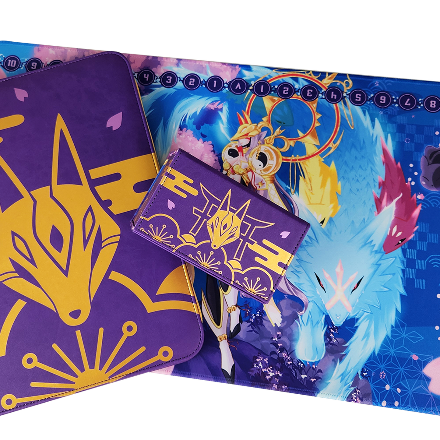 Vixen Spirit Deck Box, Binder and Playmat.