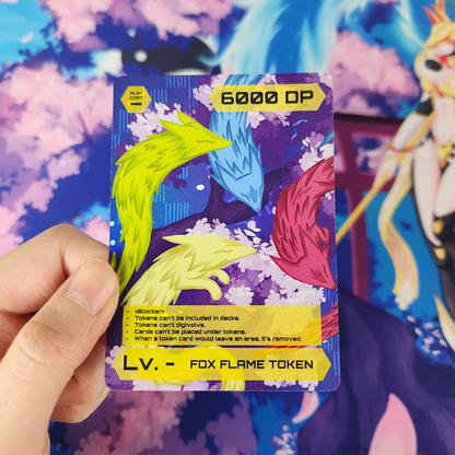 Fox Flame Token to add to your deck.
