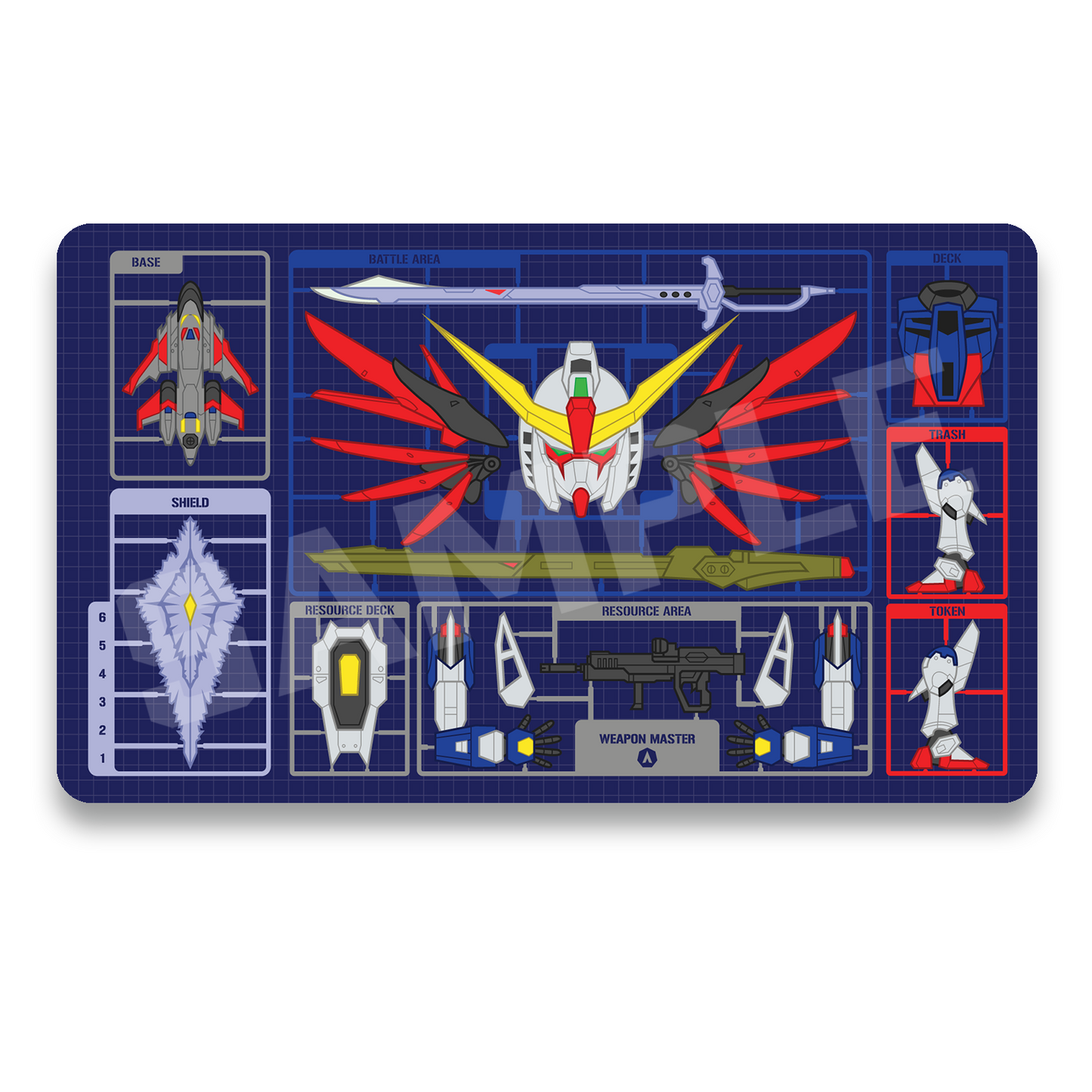 Weapon Master 1-Player Playmat