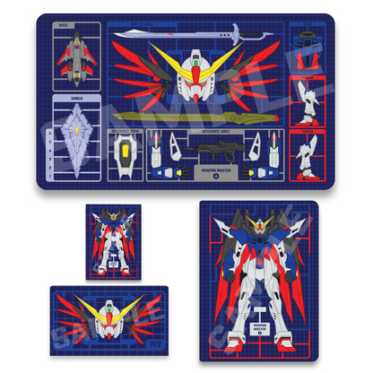 Weapon Master Collection that includes Binder, Deck Box, Playmat and Sleeves.