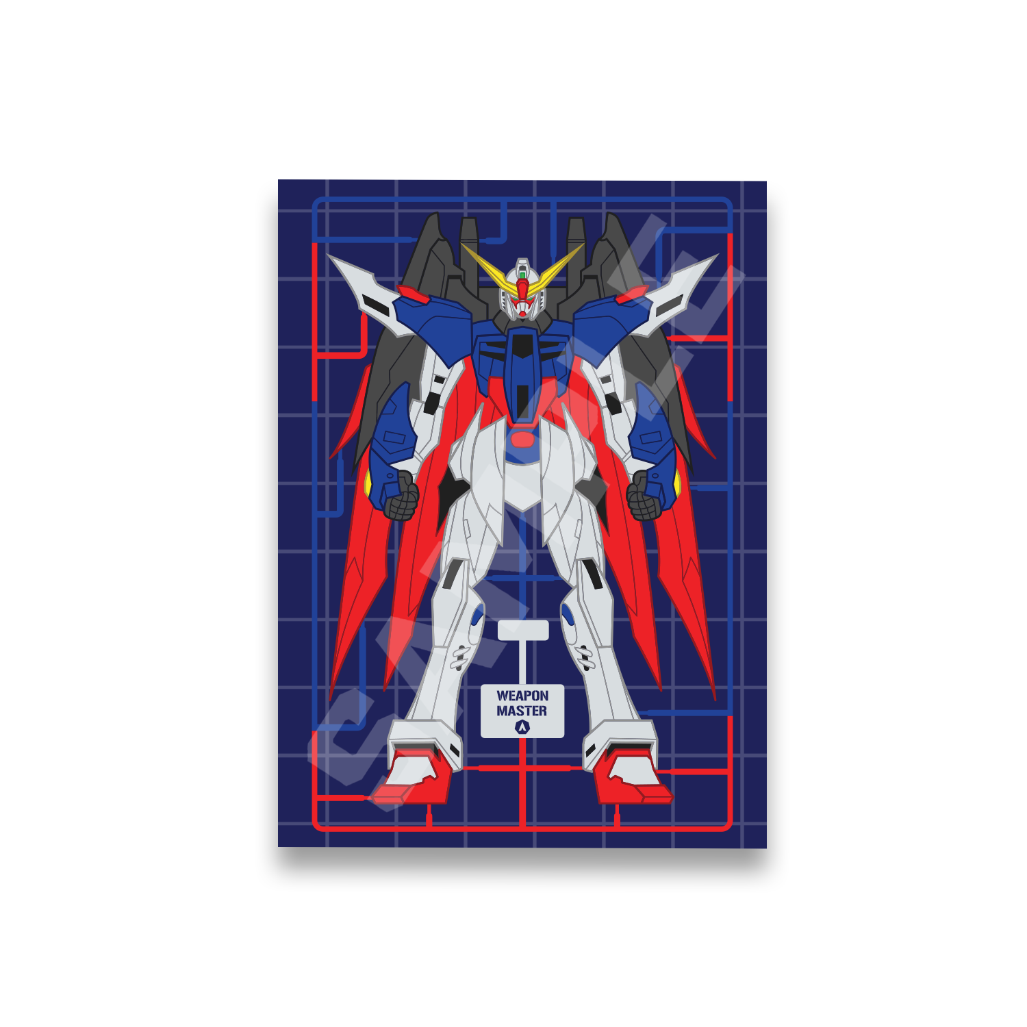 Weapon Master Glossy Film Sleeves 60 pcs.