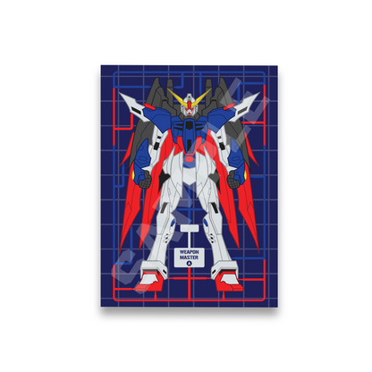 Weapon Master Glossy Film Sleeves 60 pcs.