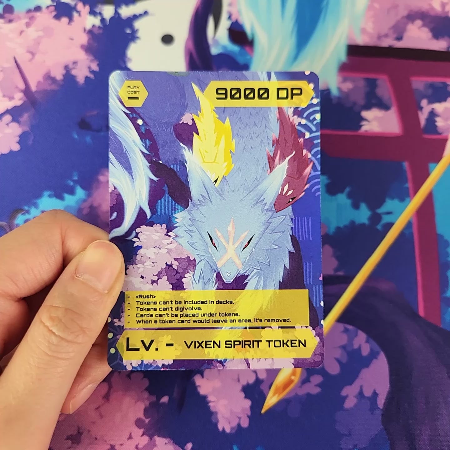 Vixen Spirit Token Holographic Video